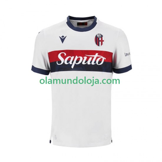 Camisola Bologna Homem Equipamento Segundo 2025-2026 Manga Curta